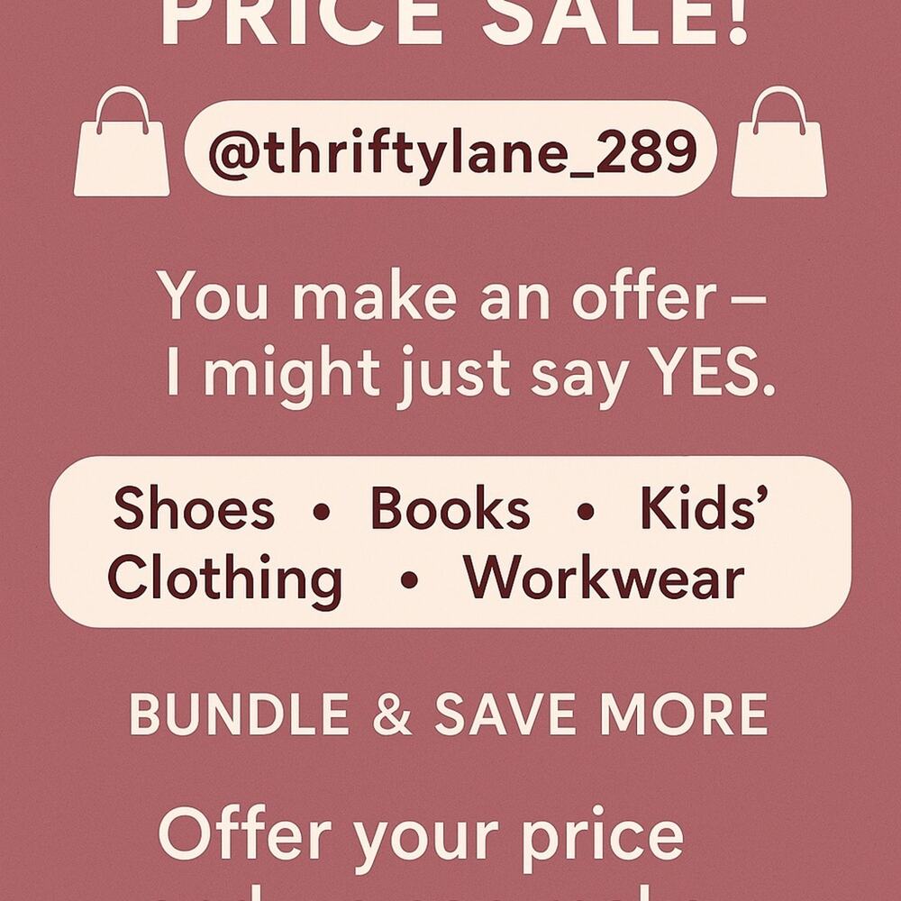Name Your Price Sale